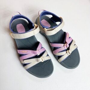 Teva Tirra Womens Sandals Root Light Multi Purple Tan Hiking Sport Size 8.5